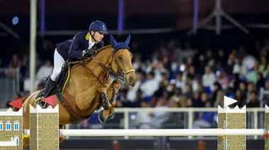 Saut d'obstacles par équipes
