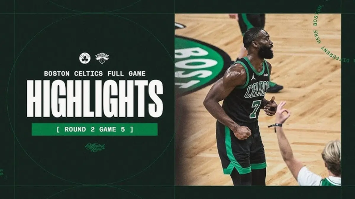 Boston Celtics - New York Knicks résumé vidéo du match 5 (127 - 102)