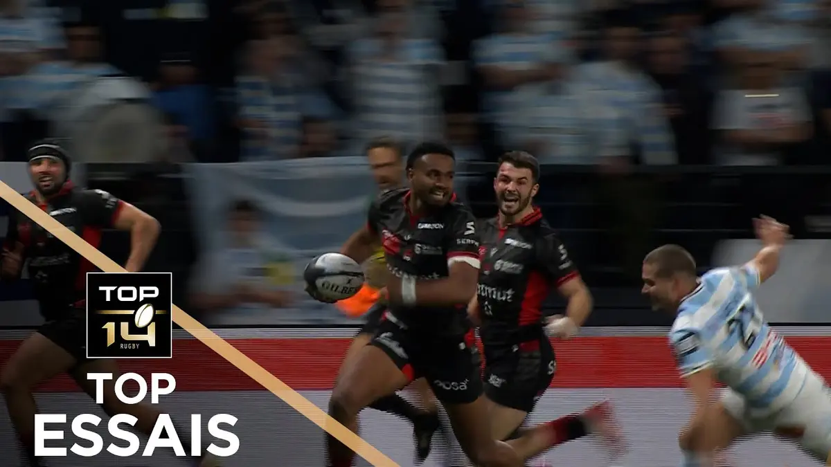 Top 14 : les plus beaux essais de la 15ème journée en vidéo