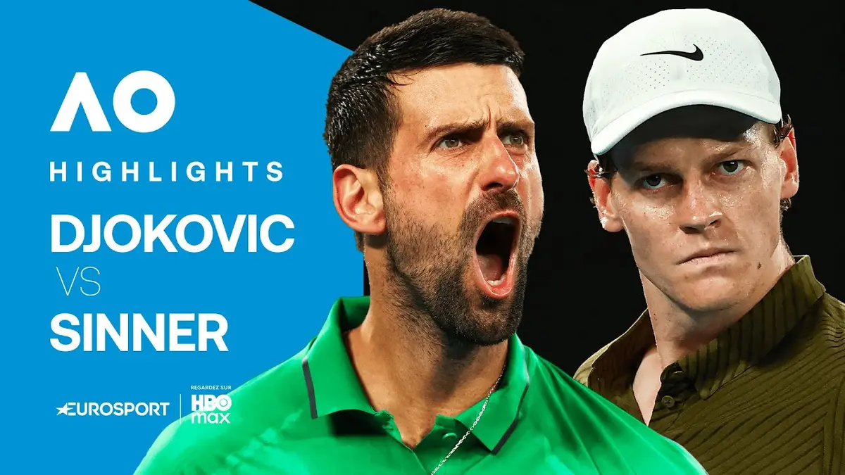 Djokovic renverse Sinner et vise un 25e Grand Chelem à Melbourne