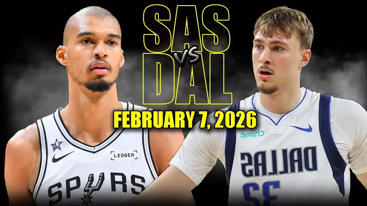 Spurs - Mavericks résumé vidéo du match NBA (7 février 2026)
