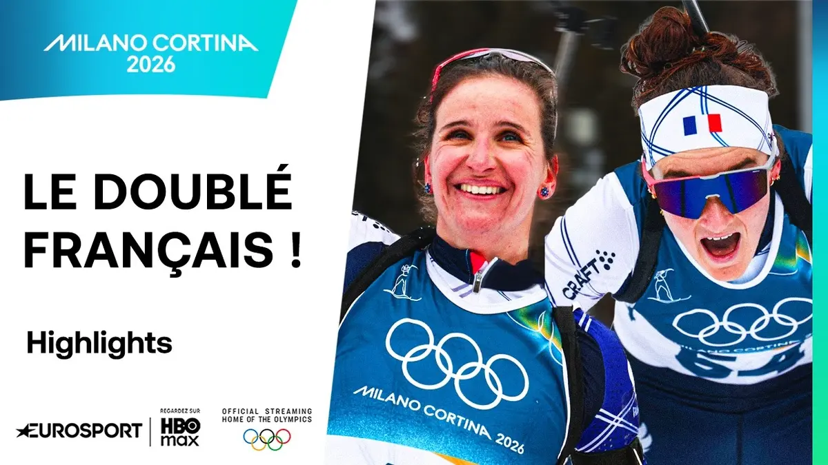 JO 2026 : Julia Simon sacrée en biathlon, doublé historique avec Lou Jeanmonnot