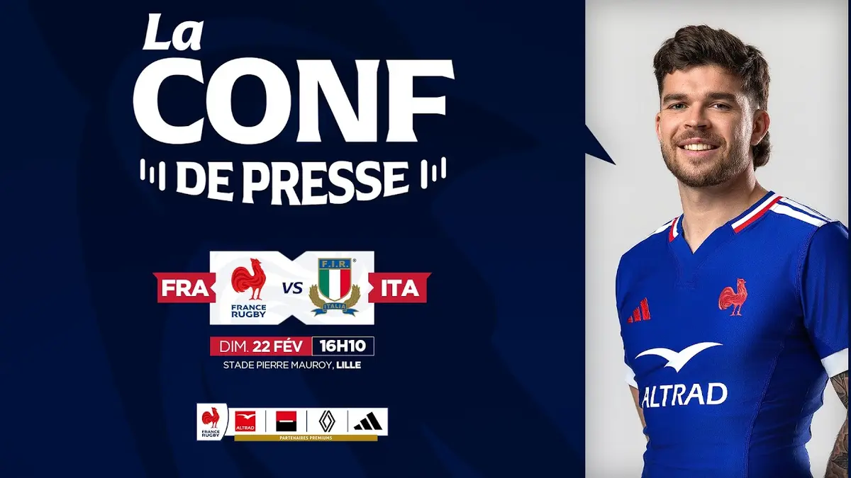 6 Nations 2026 : la composition officielle du XV de France contre l'Italie