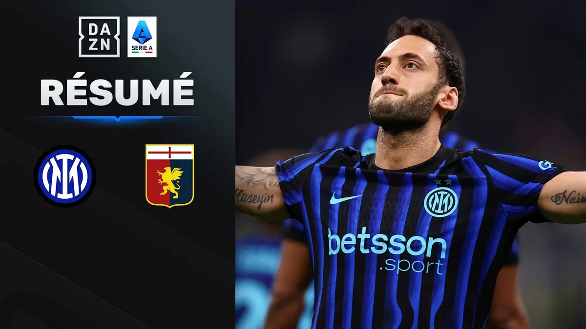 Inter Milan - Genoa résumé vidéo du match de Serie A