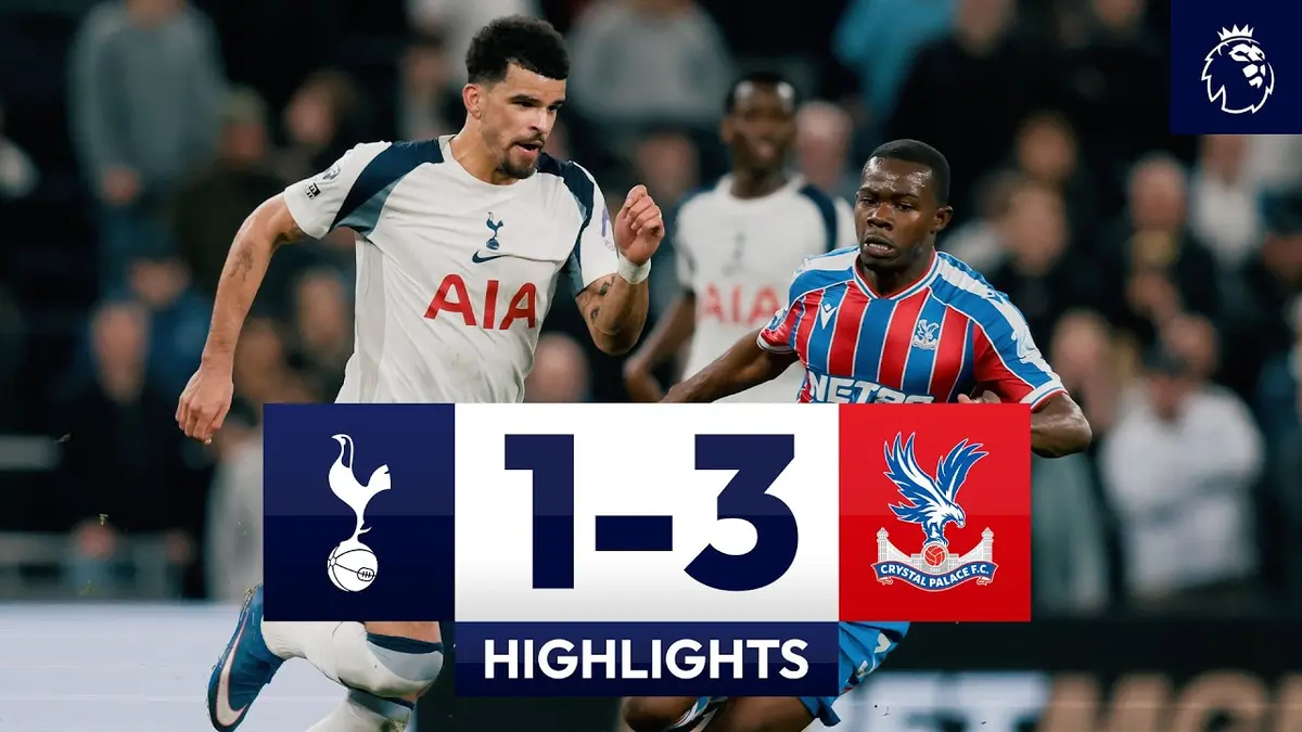 Tottenham – Crystal Palace : résumé vidéo du match de Premier League (5 mars 2026)