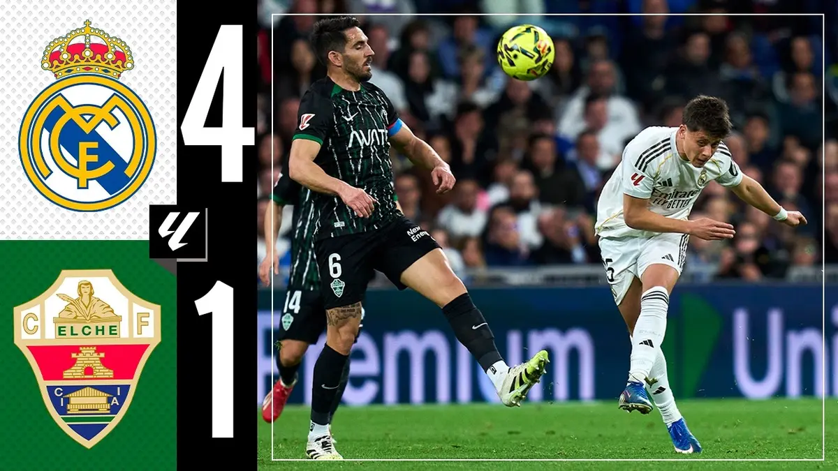 Real Madrid - Elche : résumé vidéo du match de Liga (14 mars 2026)