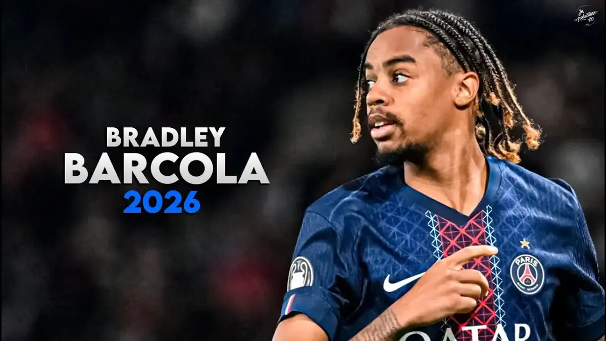 PSG : Bradley Barcola absent plusieurs semaines, indisponible avant les quarts de Champions League