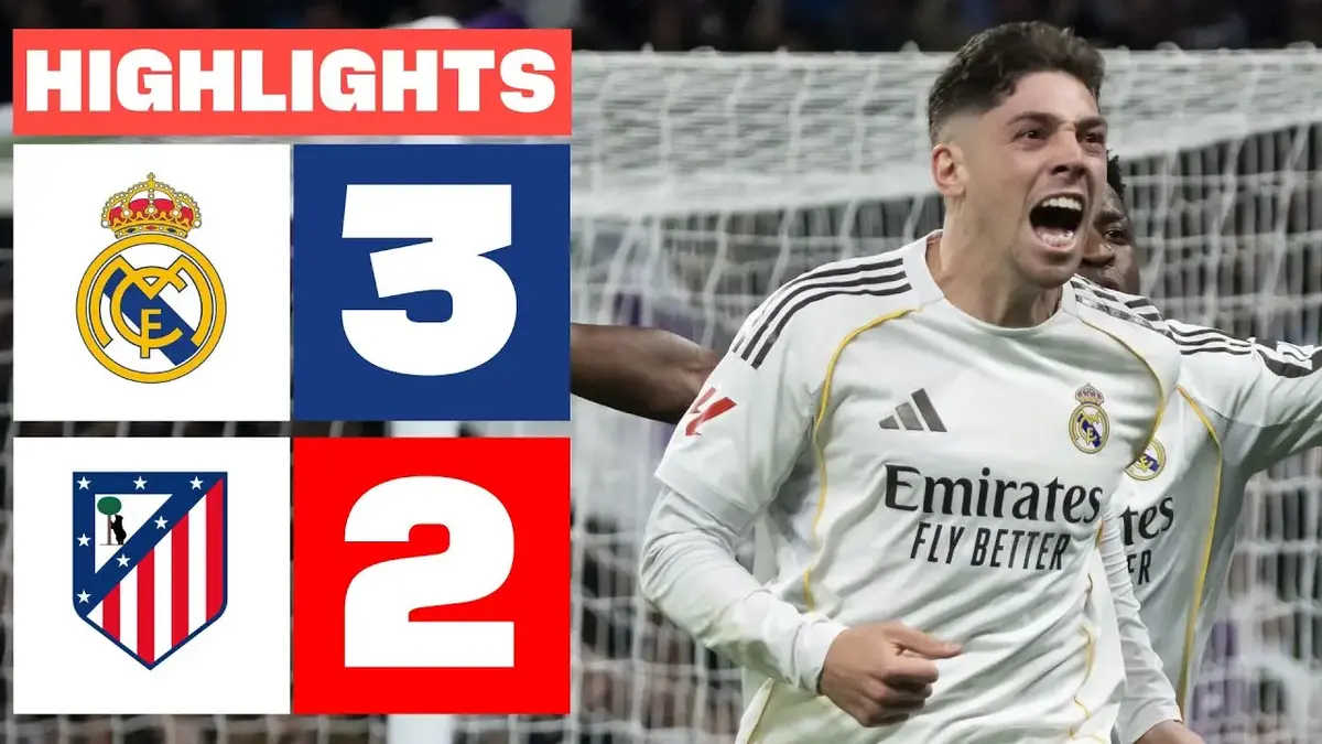 Real Madrid - Atlético Madrid : résumé vidéo du match de Liga (22 mars 2026)