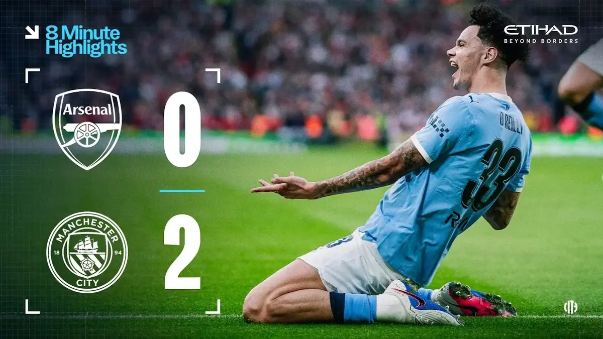 Arsenal - Manchester City : résumé vidéo de la finale de Carabao Cup (22 mars 2026)