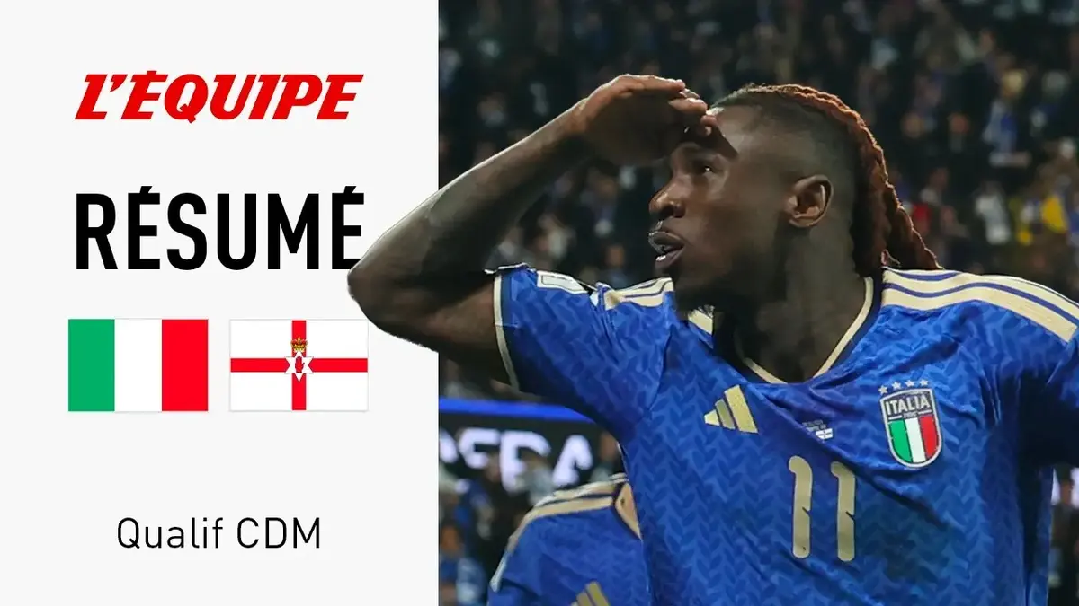 Italie - Irlande du Nord : résumé vidéo du match de barrages de la Coupe du Monde 2026