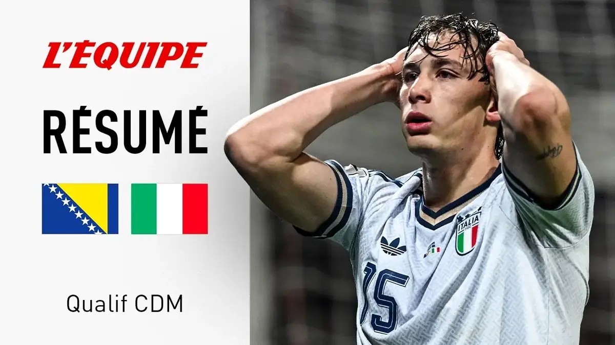 La Bosnie élimine l’Italie et file au Mondial 2026. Résumé vidéo du match.