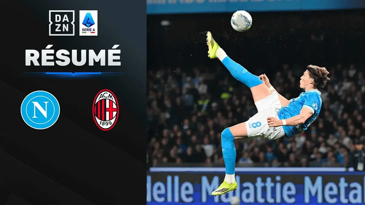 Naples - AC Milan : résumé vidéo du match de Serie A (6 avril 2026)