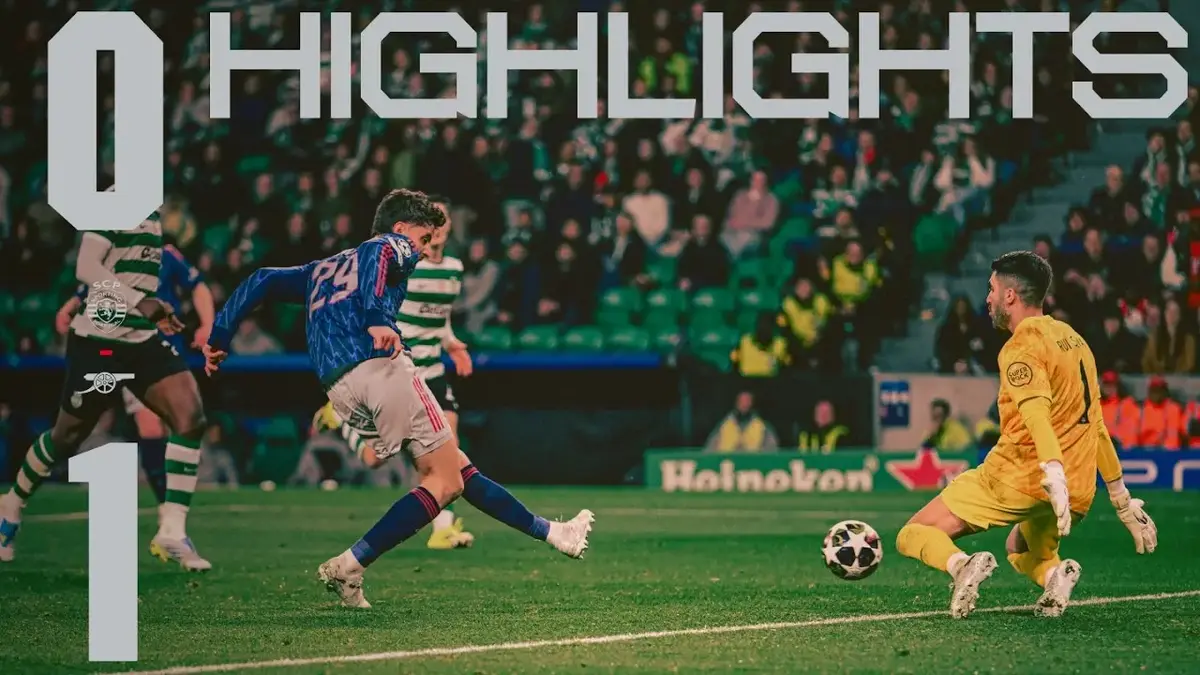 Sporting Lisbonne - Arsenal : résumé vidéo du match de Champions League (7 avril 2026)
