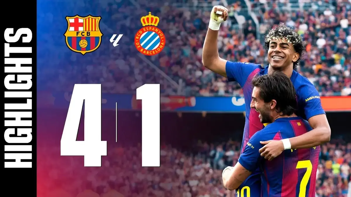 FC Barcelone - Espanyol : résumé vidéo du match de Liga (11 avril 2026)
