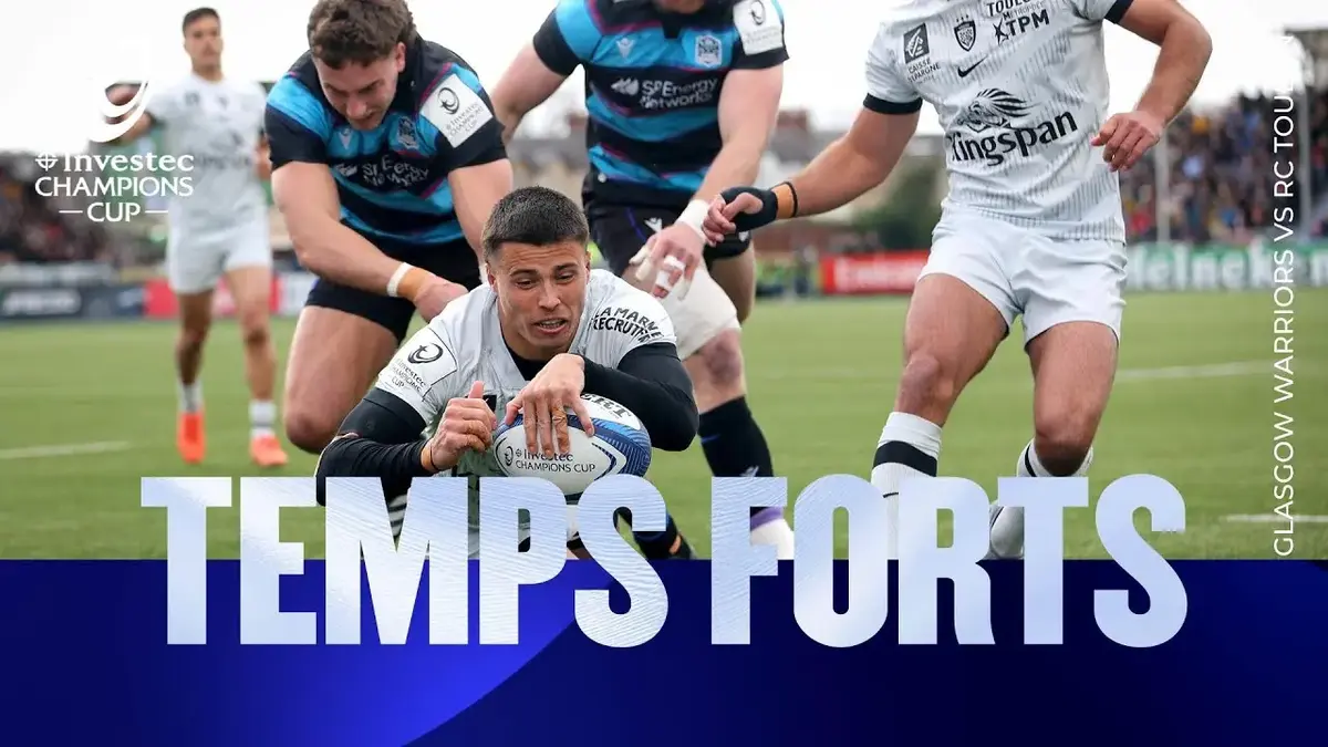 RC Toulon crée l’exploit à Glasgow et file en demi-finale de Champions Cup (résumé vidéo)