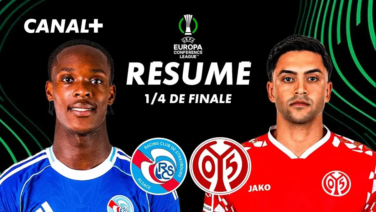 Strasbourg - Mayence : résumé vidéo du match de Ligue Europa Conference (16 avril 2026)