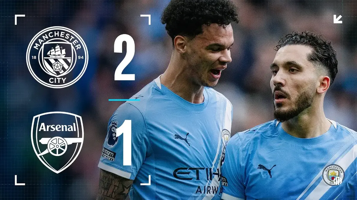 Manchester City - Arsenal : résumé vidéo du match de Premier League (19 avril 2026)