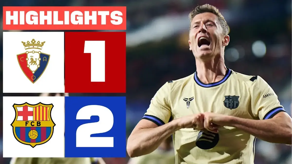 Osasuna - FC Barcelone : résumé vidéo du match de Liga (2 mai 2026)