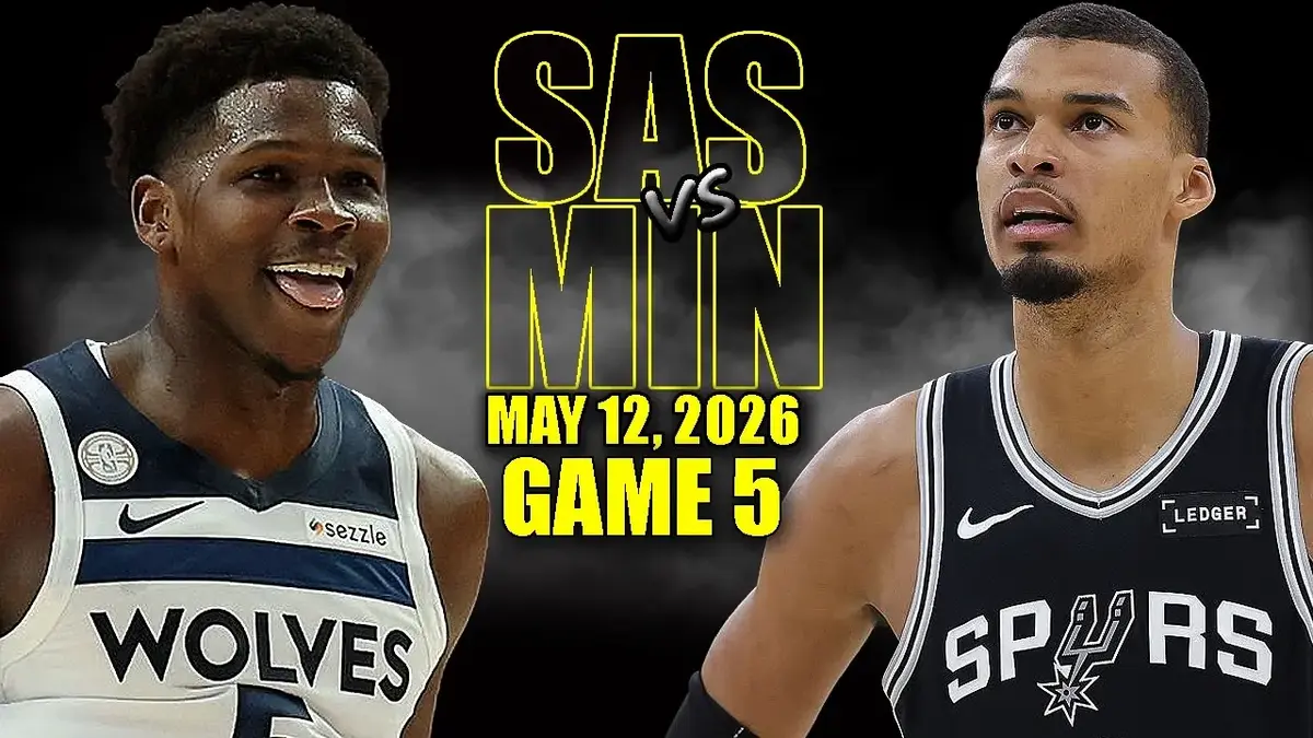 San Antonio maîtrise Minnesota et reprend l’avantage. Résumé vidéo du match (12 mai 2026)