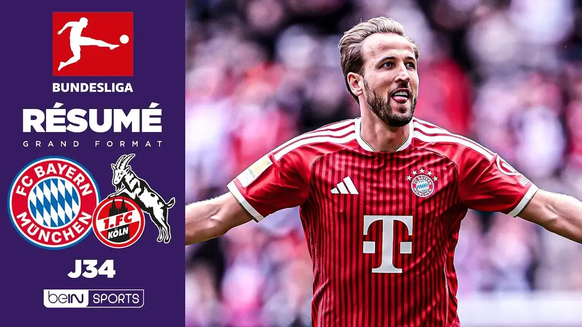 Bayern Munich - Cologne : résumé vidéo du match de Bundesliga (16 mai 2026)