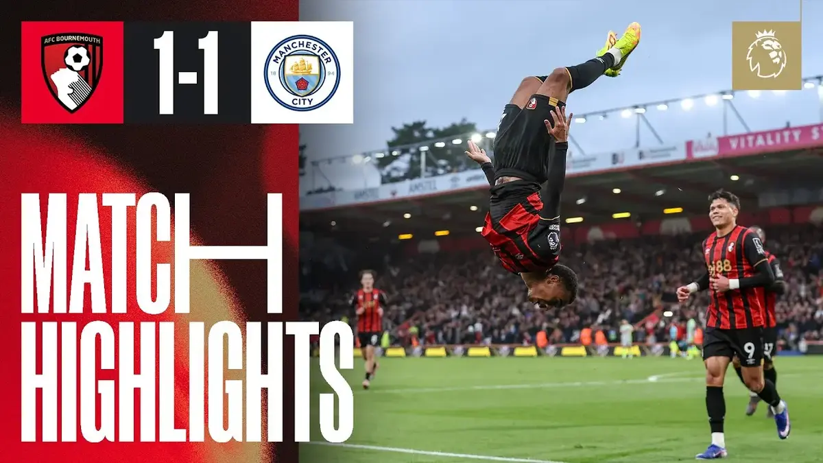 Bournemouth – Manchester City : résumé vidéo du match de Premier League (19 mai 2026)