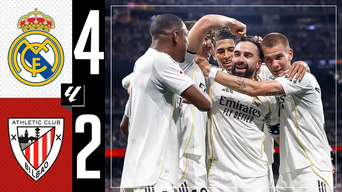Real Madrid - Athletic Bilbao : résumé vidéo du match de Liga (23 mai 2026)