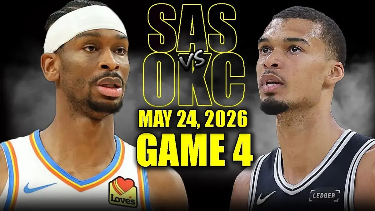 Wembanyama porte les Spurs vers un succès net face au Thunder. Résumé vidéo du match 4.