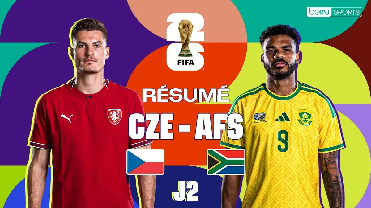 Tchéquie - Afrique du Sud : résumé vidéo du match de Coupe du Monde 2026 (J1)