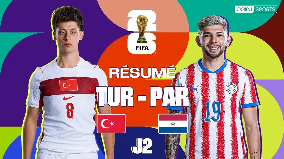 Turquie - Paraguay : résumé vidéo du match de Coupe du Monde 2026 (J2)