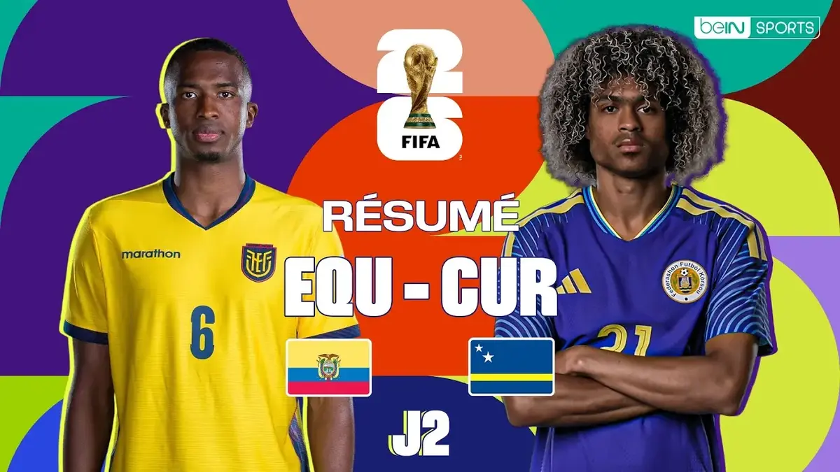 Equateur - Curaçao : résumé vidéo du match de Coupe du Monde 2026 (J2)