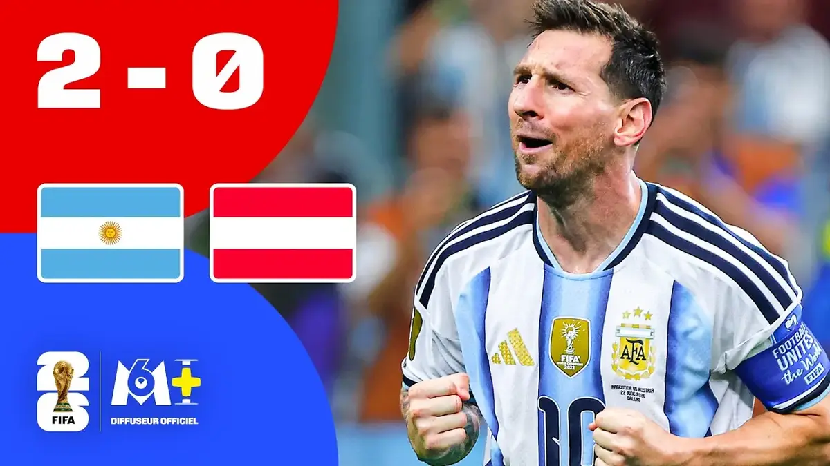 Argentine - Autriche : résumé vidéo du match de Coupe du Monde 2026 (J2)