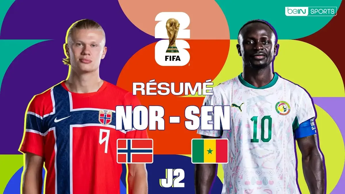 Norvège - Sénégal : résumé vidéo du match de Coupe du Monde 2026 (J2)