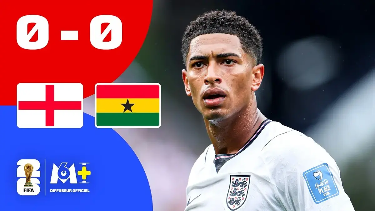 Angleterre - Ghana : résumé vidéo du match de Coupe du Monde 2026 (J2)