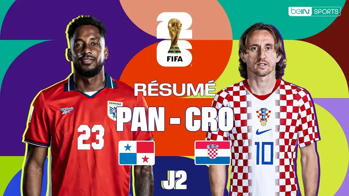 Panama - Croatie : résumé vidéo du match de Coupe du Monde 2026 (J2)