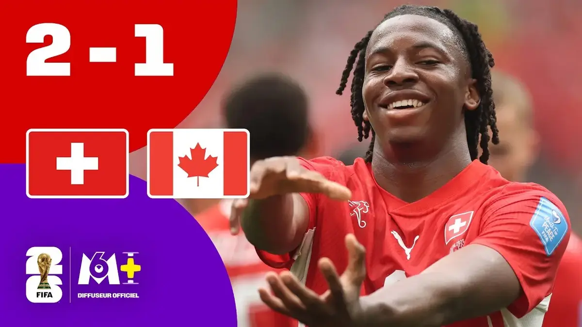Suisse - Canada : résumé vidéo du match de Coupe du Monde 2026 (J3)