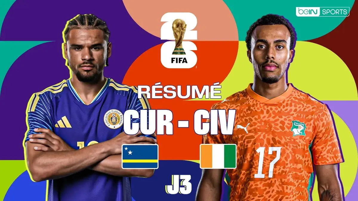 Côte d'Ivoire - Curaçao : résumé vidéo du match de Coupe du Monde 2026 (J3)