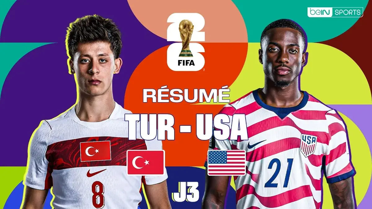 Turquie – Etats-unis : résumé vidéo du match de Coupe du Monde 2026 (J3)