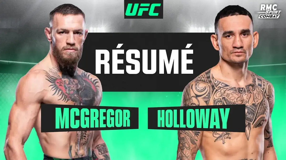 Conor McGregor - Max Holloway : résumé vidéo du combat MMA (UFC 329)