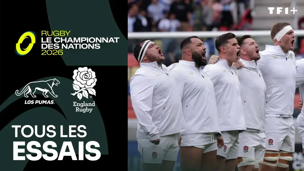 Argentine - Angleterre : résumé vidéo du match (Championnat des Nations de Rugby 2026)