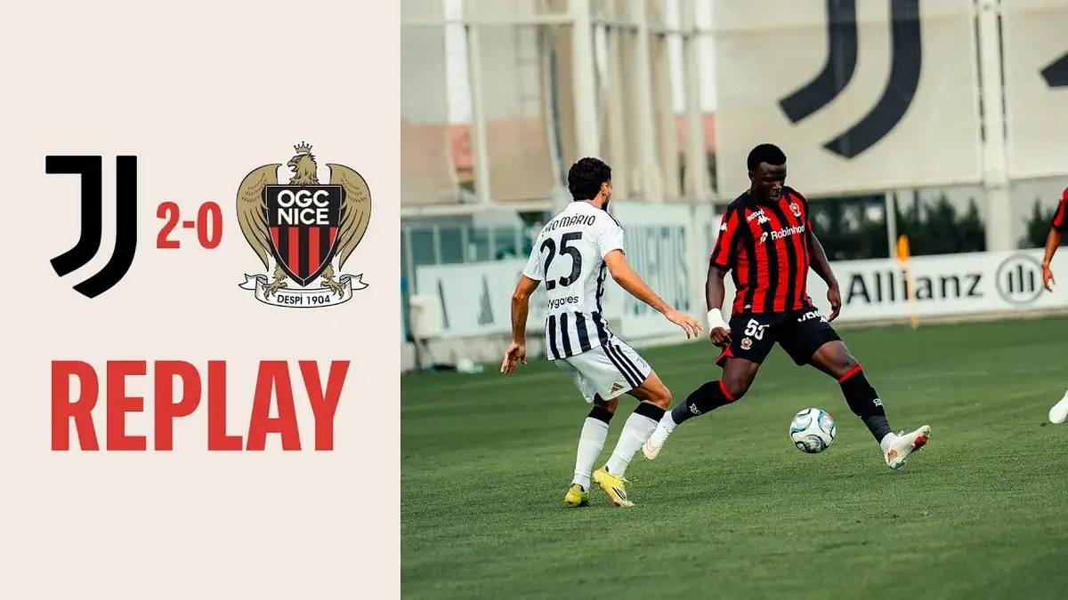 Juventus - Nice : résumé vidéo du match amical (31 juillet 2026)
