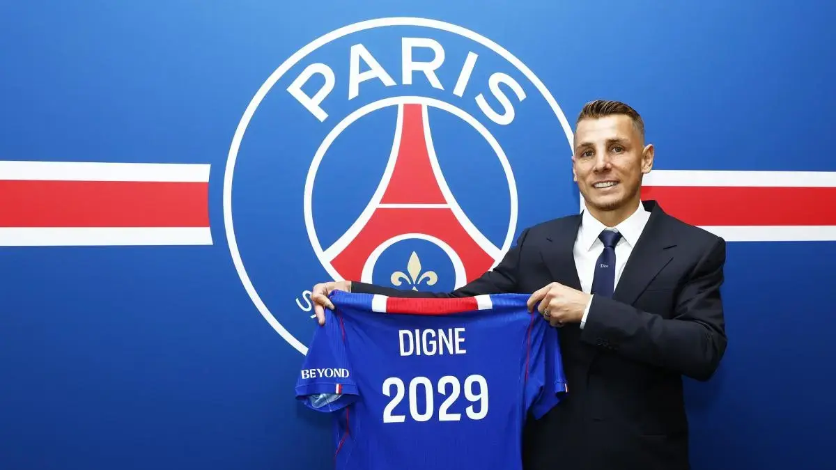 Lucas Digne revient au PSG : le renfort d’expérience choisi pour alterner avec Nuno Mendes