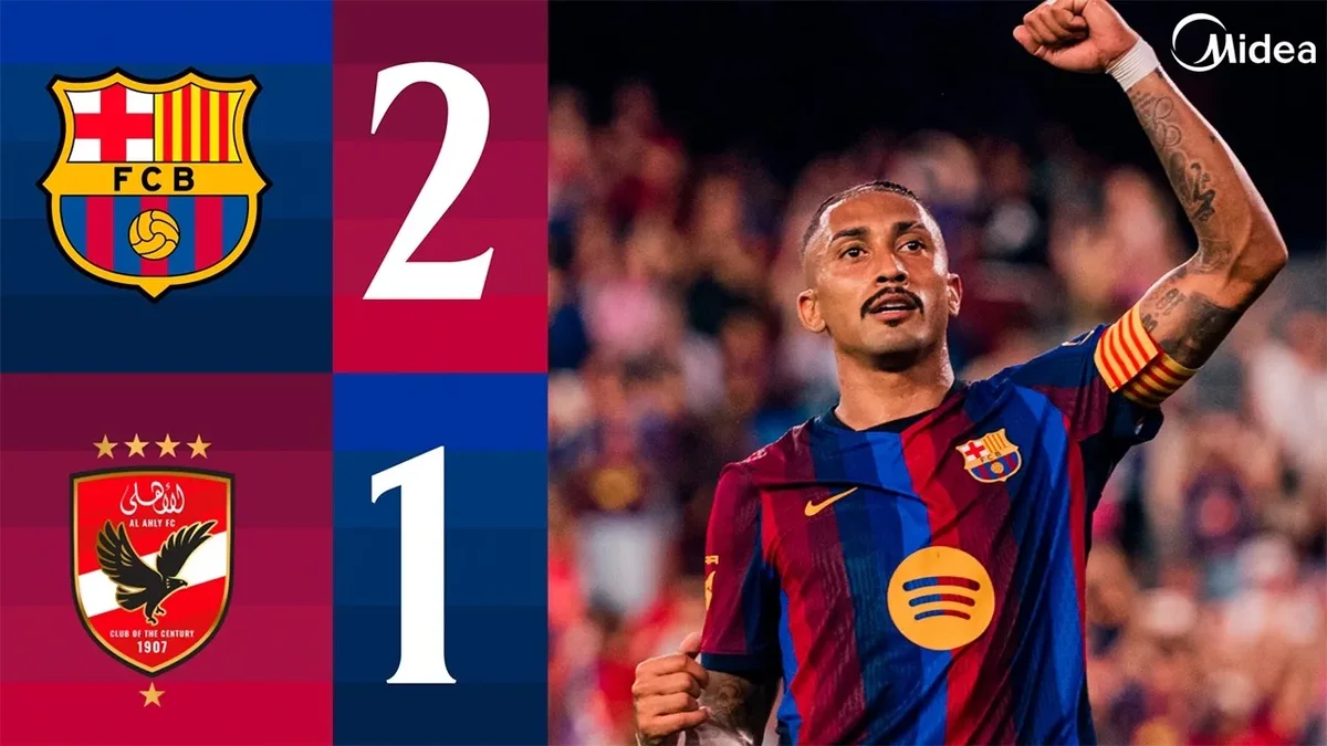 Barcelone – Al Ahly : résumé vidéo du match du Trophée Joan Gamper