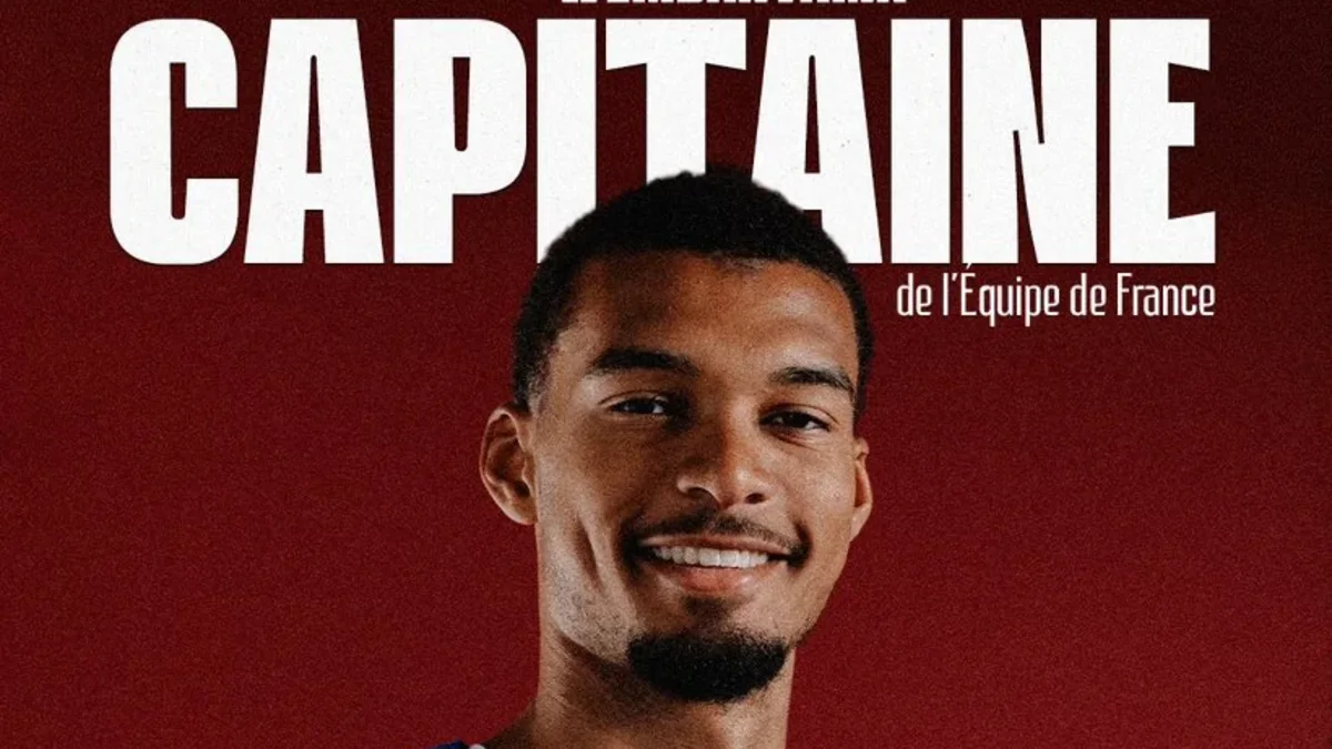 Victor Wembanyama devient le nouveau capitaine de l’équipe de France de basket