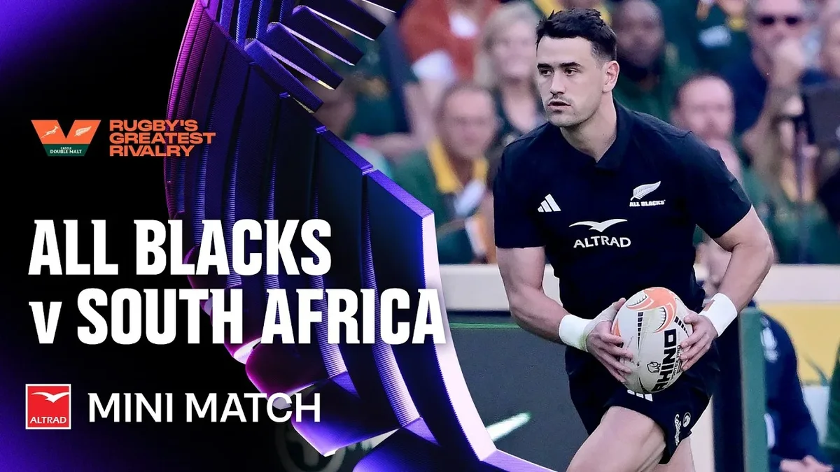 Afrique du Sud – Nouvelle-Zélande : résumé vidéo du match du Rugby's Greatest Rivalry (22 août 2026)