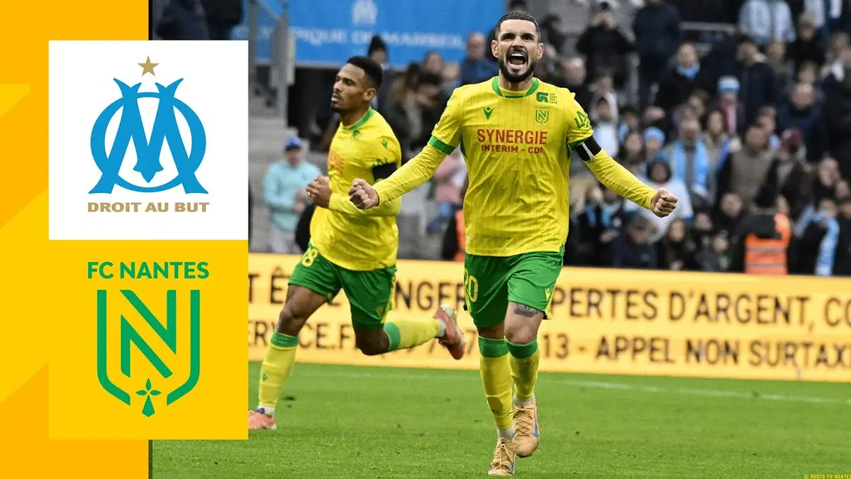 Marseille - Nantes résumé vidéo du match. Défaite de l'OM à domicile (0 - 2).