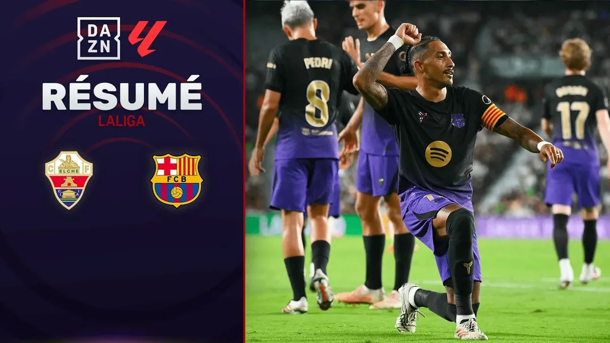 Elche – Barcelone : résumé vidéo du match de Liga (J1)