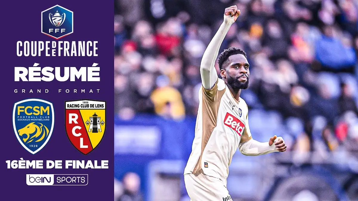 Sochaux - Lens résumé vidéo du match. Victoire du RC Lens (0-3).